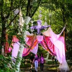 Mystic Garden 07 2019 Aankleding festivalterrein Mystic Garden in Amsterdam